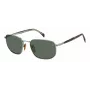 DAVID BECKHAM DB-1143-S-31Z slnečné okuliare pánske Dark Havana zelená 57 mm