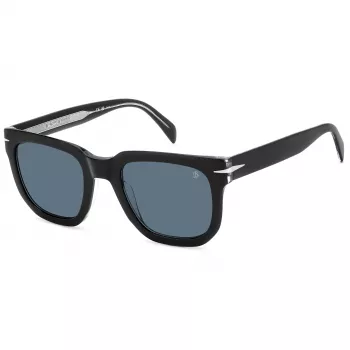 DAVID BECKHAM DB-7118-S-7C5 pánske hranaté acetátové slnečné okuliare Havana hnedé 52mm