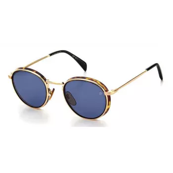 DAVID BECKHAM DB1033S2IKE9K pánske slnečné okuliare Havana acetát zelená polyamid 49mm