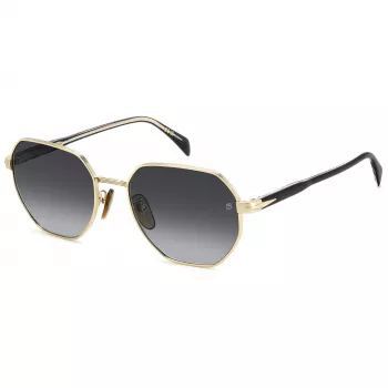 DAVID BECKHAM DB1162FSRHL pánske hranaté acetátové slnečné okuliare havanna zelená 56/19/145