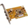 Dawicontrol DC-1394 PCI Express FireWire 400 adaptérová karta s 2 externými + 1 interným portom, VIA VT6306, Low-Profile držiak