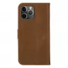 dbramante1928 Copenhagen Slim Flip puzdro pre Apple iPhone 13 Pro Max, zrnitá koža, svetlohnedé