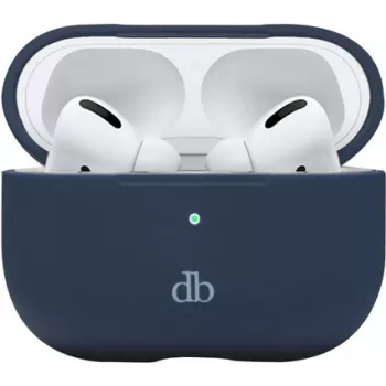 dbramante1928 Costa Rica puzdro na slúchadlá - recyklovaný plast, silikón - Pacific Blue - pre Apple AirPods s nabíjacím puzdrom
