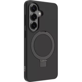 dbramante1928 Iceland Ultra zadný kryt pre mobilný telefón s magnetickým stojanom, D3O, plast, čierny, pre Samsung Galaxy S26