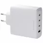 DBRAMANTE1928 Re-Charge GaN nástenná nabíjačka 140W – 4 výstupné porty (3x USB-C, 1x USB-A) – biela