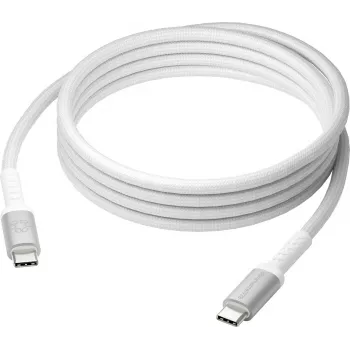 dbramante1928 Re-Charge It USB-C na USB-C kábel 2m pletený biely 100W