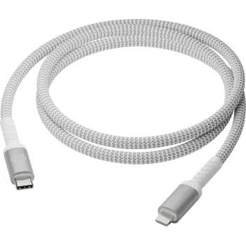 dbramante1928 Re-Charge USB-C na Lightning pletený kábel 1,2m čierny CB12CLBR4275