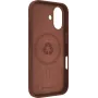 dbramante1928 Roskilde zadný kryt pre mobilný telefón - kompatibilný s MagSafe - pravá koža - Dark Tan - pre Apple iPhone 17