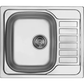 DEANTE 1-miskový drez s odkvapkávacou plochou, nehrdzavejúca oceľ, 780x435 mm, saténová