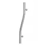 DEANTE Dekoratívny nástenný držiak v tvare L oceľ čierny 200x250mm