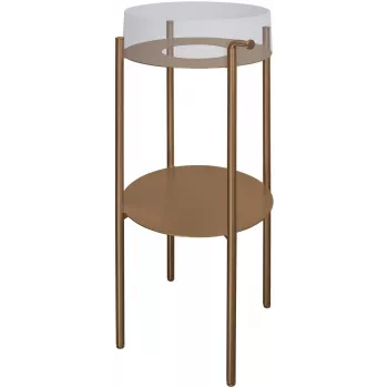 DEANTE Voľne stojaca kúpeľňová konzola biela 800x450x790 mm