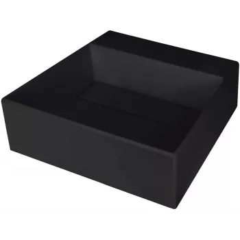 DEANTE granitový kompozitný jednomiskový drez s otvorom pre batériu - kryt, čierna, minimálna šírka skrinky 45 cm
