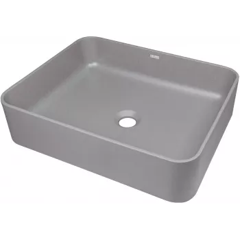 DEANTE granitové umývadlo na dosku čierne