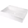 DEANTE granitové umývadlo na dosku s otvorom na batériu - 500x400 mm antracitová sivá