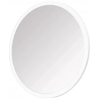 DEANTE magnetické kozmetické zrkadlo s LED podsvietením - 5-násobné zväčšenie, plynulé stmievanie, USB-C nabíjateľné, biela