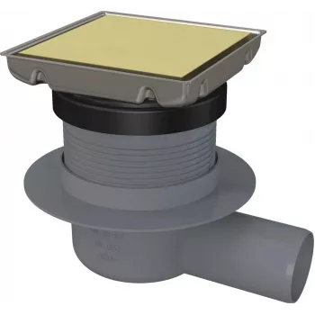 DEANTE Point Drain - reverzibilný 100x100 mm nerezový sprchový odtok