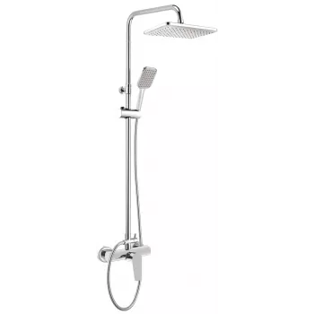 DEANTE dažďová sprcha so sprchovou batériou chróm 250mm