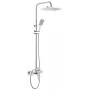 DEANTE dažďová sprcha so sprchovou batériou chróm 250mm