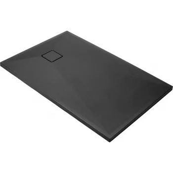 DEANTE obdĺžniková granitová sprchová vanička 1200x900 mm čierna
