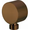 Deante Cascada NAC_C54K Okrúhle rohové spojenie pre sprchovú hadicu, 1/2 palca, kefovaný bronz