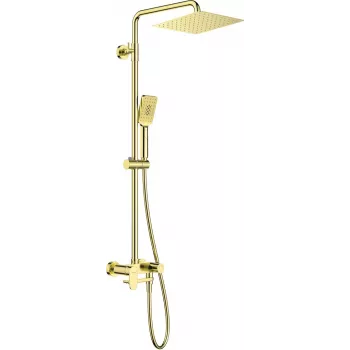 DEANTE Sprchová hlavica s vaňovou batériou - otočný výtok, chróm