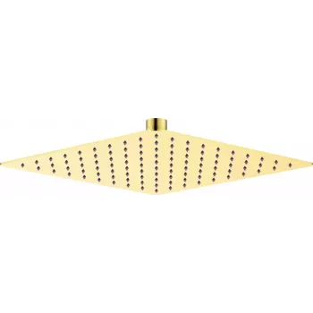 DEANTE sprchová hlavica z nehrdzavejúcej ocele - 250x250 mm dažďová sprcha štvorcová leštený chróm