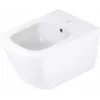 DEANTE nástenné bidet Cersanit Crea keramika biela lesklá obdĺžniková 1 otvor na batériu