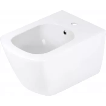 DEANTE nástenné bidet Cersanit Crea keramika biela lesklá obdĺžniková 1 otvor na batériu