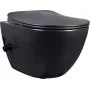 DEANTE toaleta s bidetovou funkciou - s miešacou batériou, stojaca WC, bezokrajová, Dual Flush 3/5L, biela, keramika, soft-close sedadlo