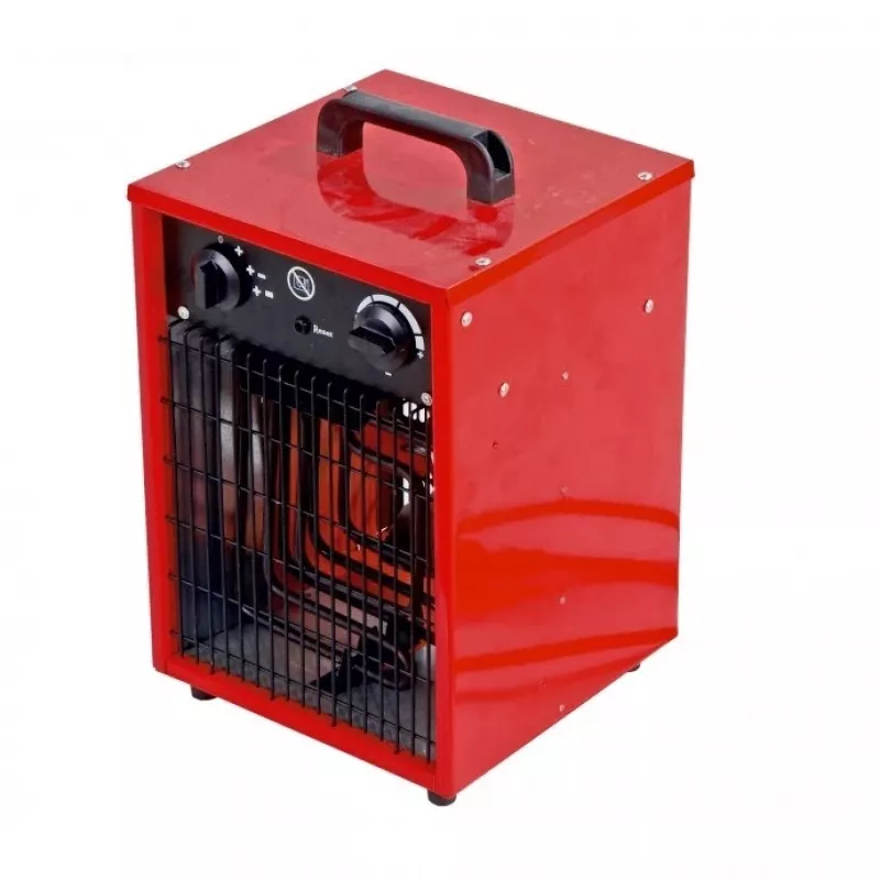 DEDRA DED9921 elektrické konvektorové vykurovanie 3300 W červená