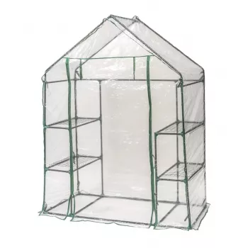 DEDRA Záhradný skleník 143x73x195 cm PVC