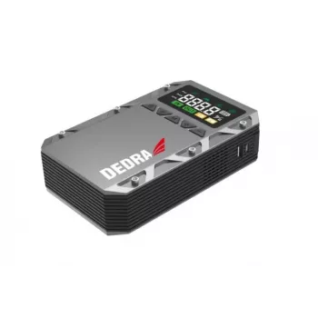 DEDRA štartovacia power banka 12000 mAh LCD so vzduchovým kompresorom