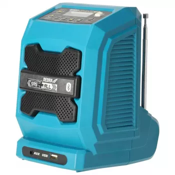 DEDRA rádiový akumulátorový Bluetooth 18V USB SAS