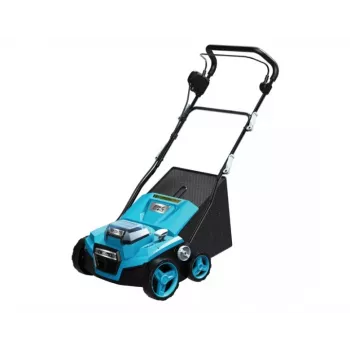 DEDRA vertikutátor / bezuhlíkový aerátor 2x18V 380mm 45L