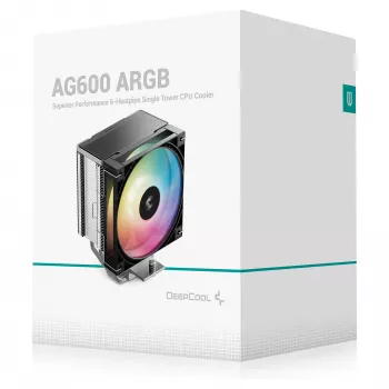 DeepCool AG620 G2 dvojvežový CPU vzduchový chladič, 260W TDP, 2x120mm PWM ventilátor, 6 heatpipes, LGA1700/AM5
