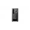 Deepcool CC550 4F Mid-Tower skriňa, 4x 120mm LED ventilátor, tvrdené sklo, čierna