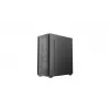 Deepcool CC550 4F Mid-Tower skriňa, 4x 120mm LED ventilátor, tvrdené sklo, čierna