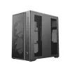 Deepcool CG590 MESH 2F Mid Tower skriňa - čierna, temperované sklo, 2x120mm ventilátor