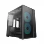 Deepcool CG590 MESH 2F Mid Tower skriňa - čierna, temperované sklo, 2x120mm ventilátor