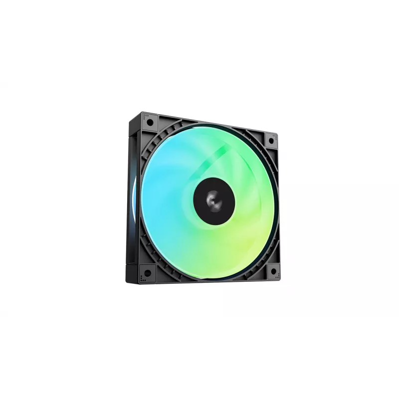 Deepcool FD12R ARGB V2 120mm PWM Addressable RGB ventilátor do skrine - čierny