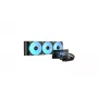 Deepcool LT360 VISION ARGB 360mm kvapalinový chladič, čierny, ARGB, Intel & AMD, 3x120mm PWM ventilátory