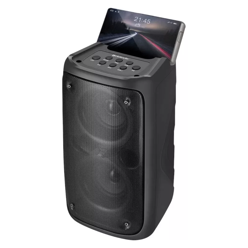 Defender Boomer 20 Bluetooth reproduktor 20W so svetlom, FM, USB, AUX, mikrofón