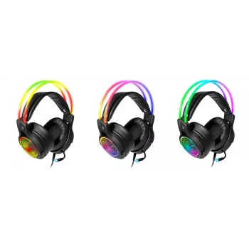 Defender COSMO PRO 7.1 Virtual Sound Backlit Gaming USB RGB herné slúchadlá s mikrofónom