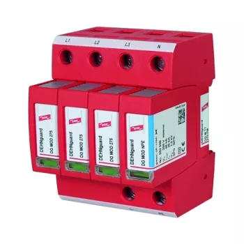 DEHN DG M TT 275 FM 952315 modulárny prepäťový ochranný prístroj, 230/400V, červený