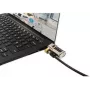 Dell 461-AAEU bezpečnostný káblový zámok 1,8m čierny chróm (D6FY7)