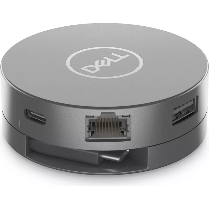 Dell 6-in-1 USB-C Multiport adaptér DA305Z - HDMI, DisplayPort, VGA, USB-A, USB-C PD, Gigabit Ethernet