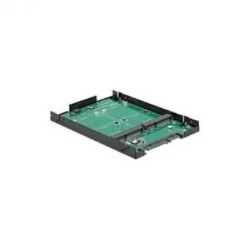 Delock 2,5 palca SATA 22 pin na 2 x mSATA RAID konvertorové puzdro 62594