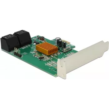 DeLOCK 4 port SATA 6Gb/s PCIe 2.0 x1 radič karta s Marvell 88SE9215