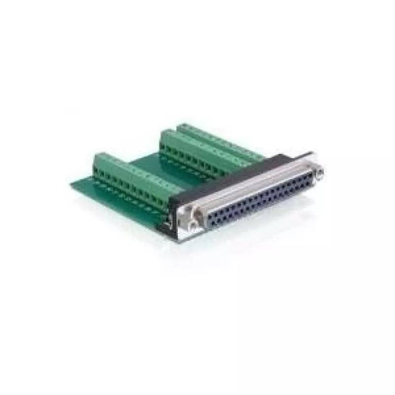 Delock adaptér D-Sub 37 pin konektor samica na svorkovnicu 65319