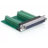 Delock adaptér D-Sub 37 pin konektor samica na svorkovnicu 65319